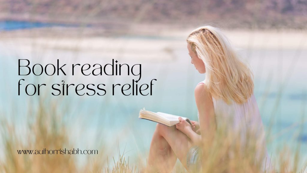 book reading for stress relief